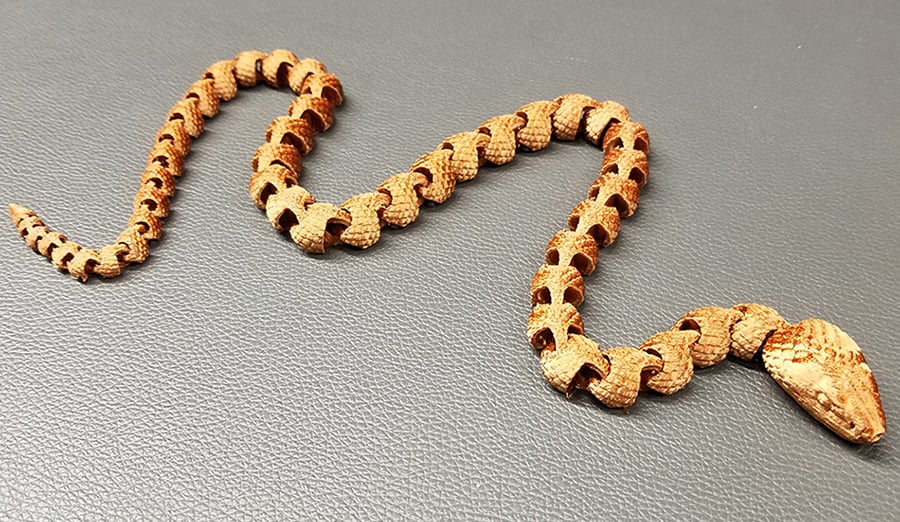 Articulated Snake with Scales