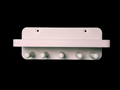 Jewelry holder / shelf with screw holes Small