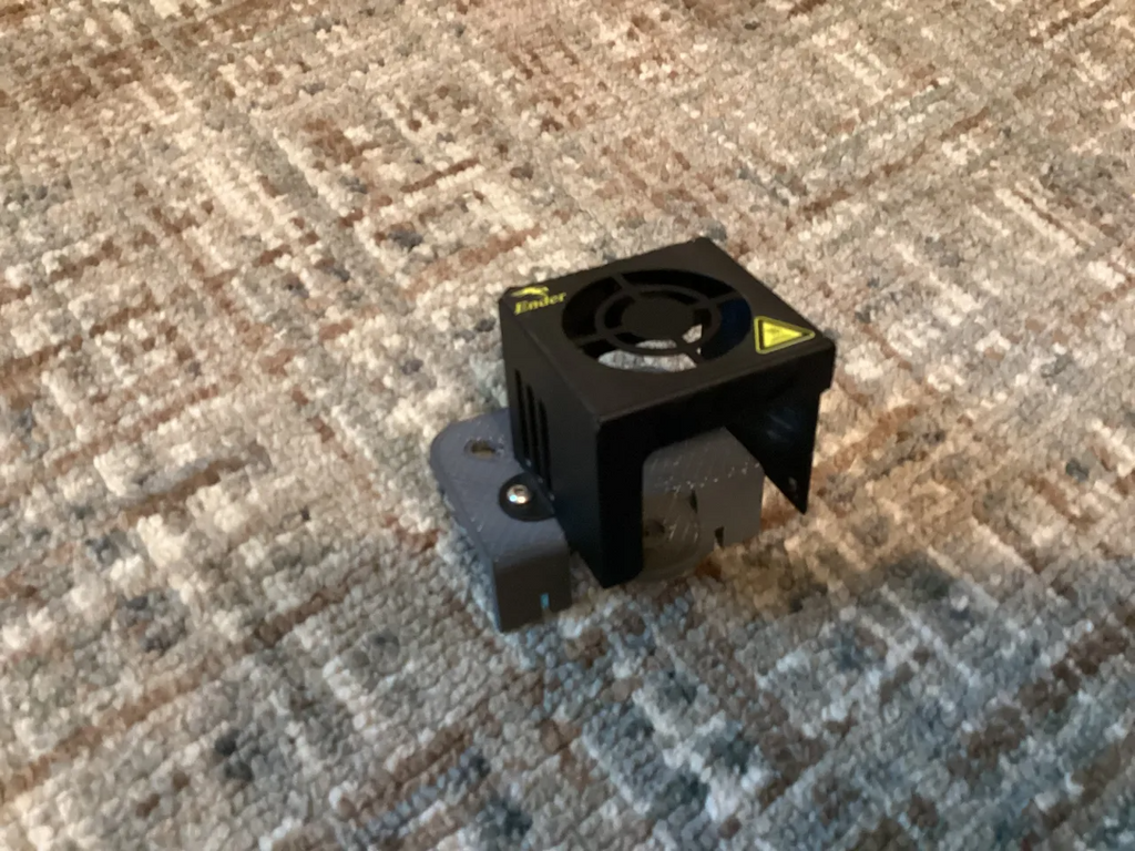 Ender 3 Extruder Backplate