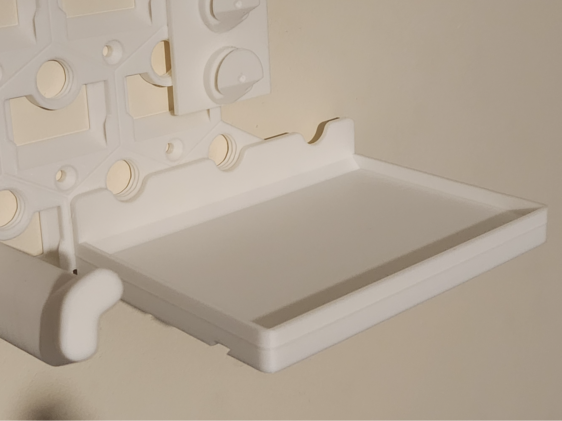 Flat 3x2 shelf with lip for GOEWS