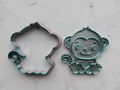 Monkey Cookie Cutter Sand Play-doh Dough Fun