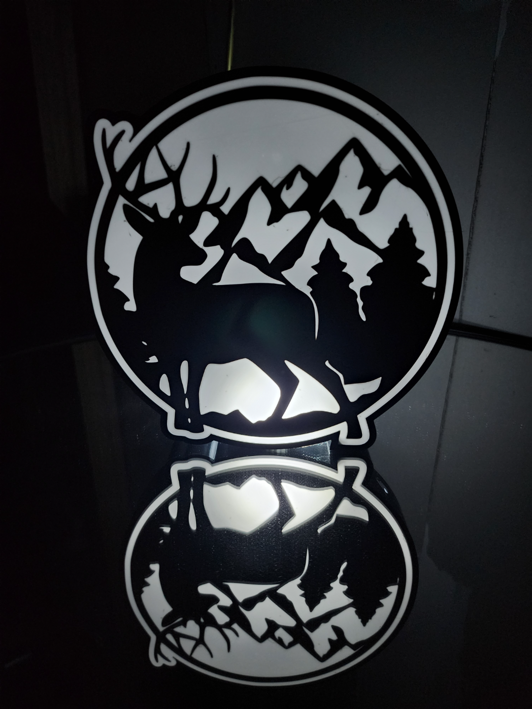 Deer Light Box LED Lamp