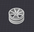 RC 1/10 Rim Drift 8 Spoke