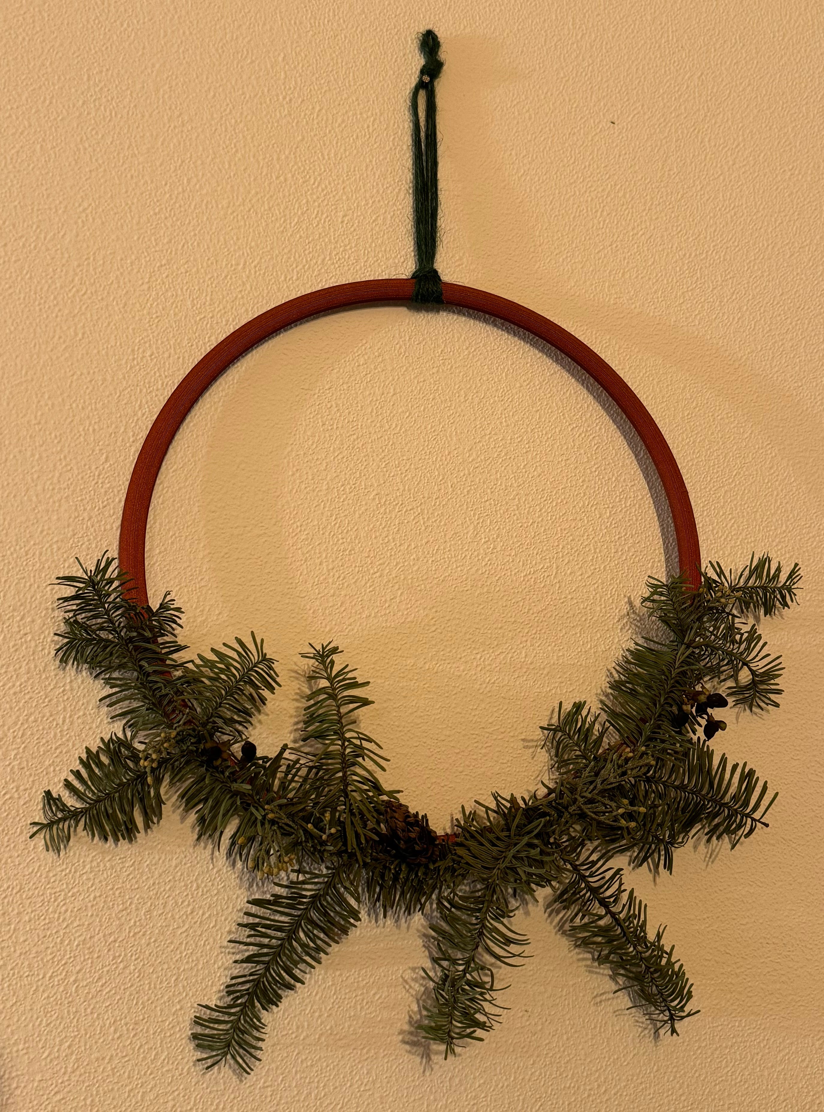 Ring Gesteck Basteln