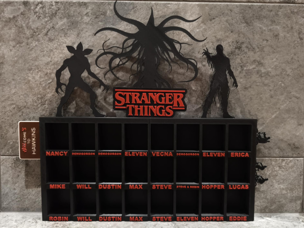 Stranger Things Kinder Figure Display Stand