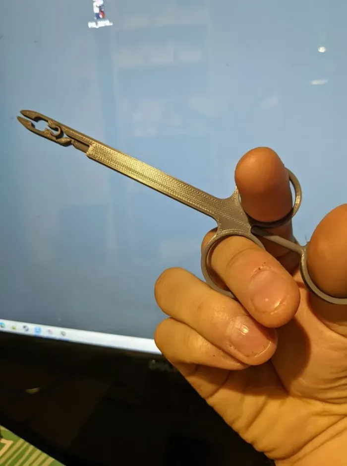 Print in Place Long Reach Grabber