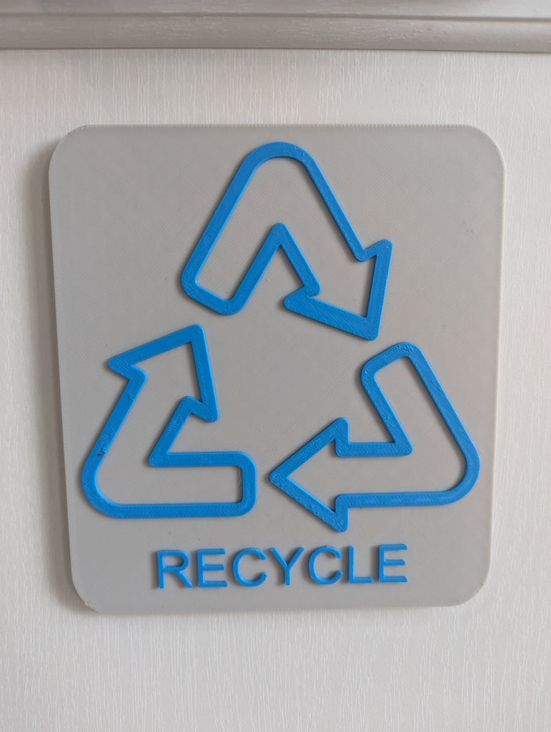 Trash / Recycling signs