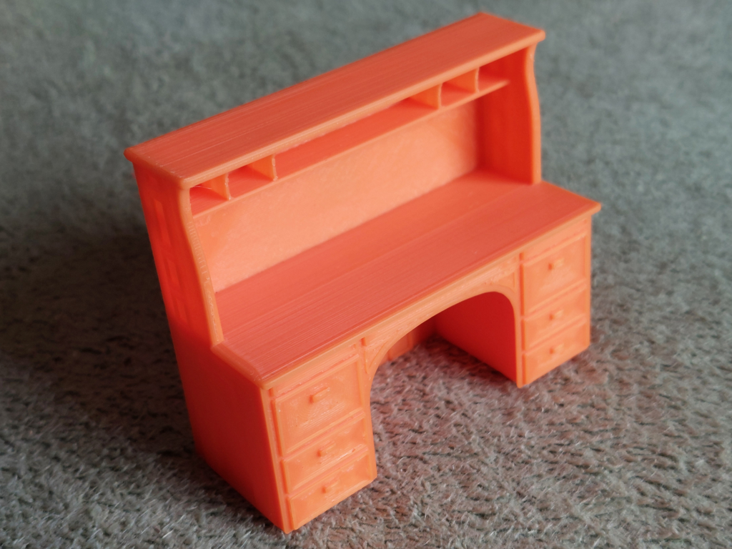 Doll House Desk Test Print