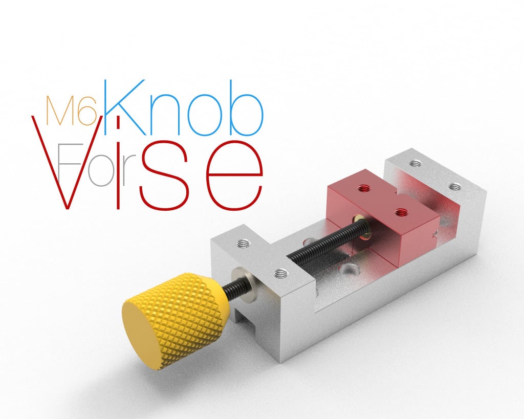 Knob M6 for Vise