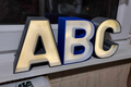 LED LIGHT SIGN LETTERS NUMBERS