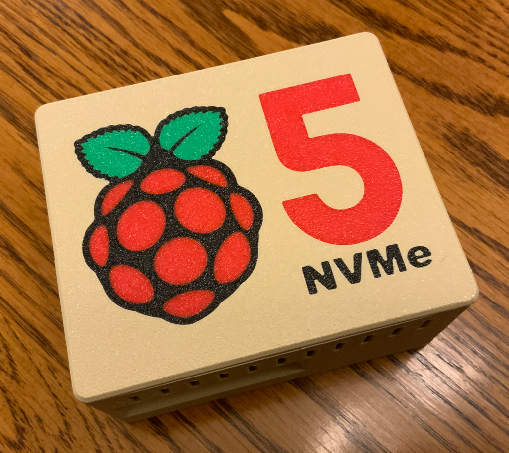 Raspberry Pi 5 & Pimoroni NVMe Board Case