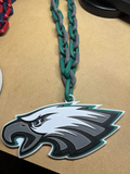 Philadelphia Eagles Logo Chain Necklace Oversized