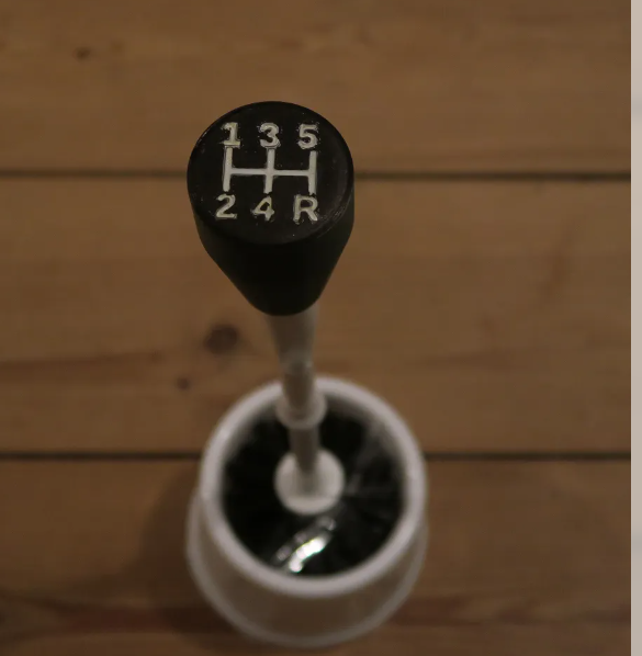 Toilet Brush Gear Shift