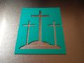 3 Crosses Stencil