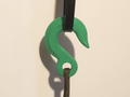 Hook with integrated cable loop