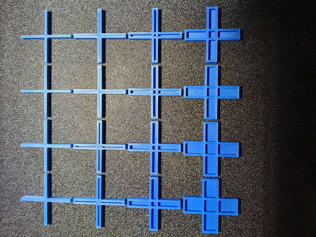Tile Spacers - 16 sizes 1 - 12 mm