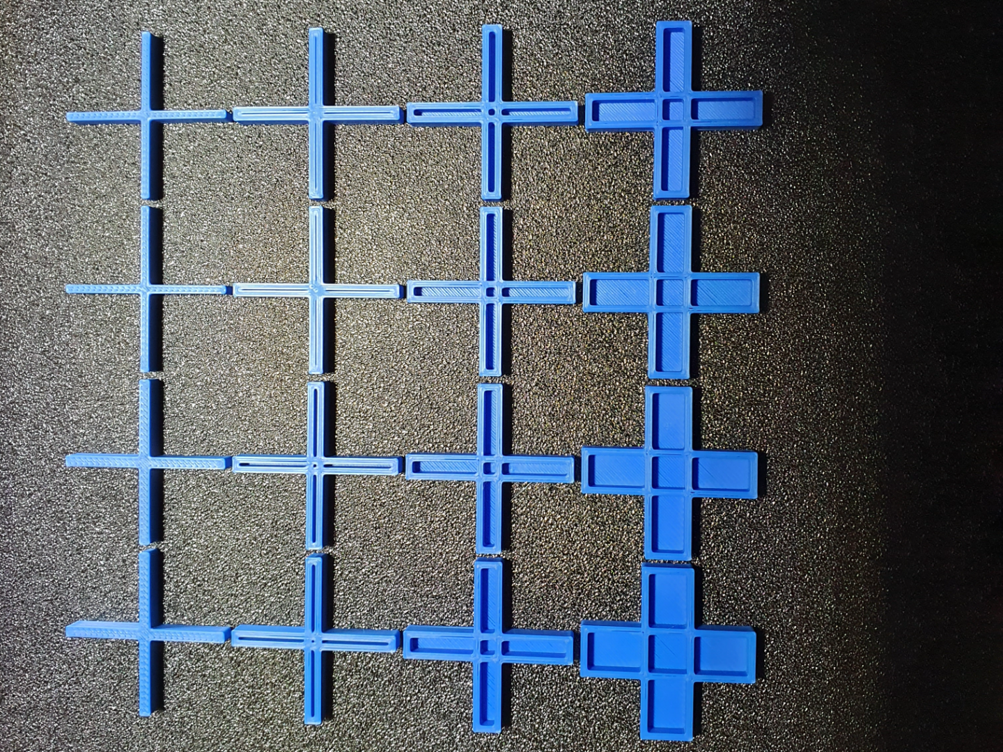 Tile Spacers - 16 sizes 1 - 12 mm