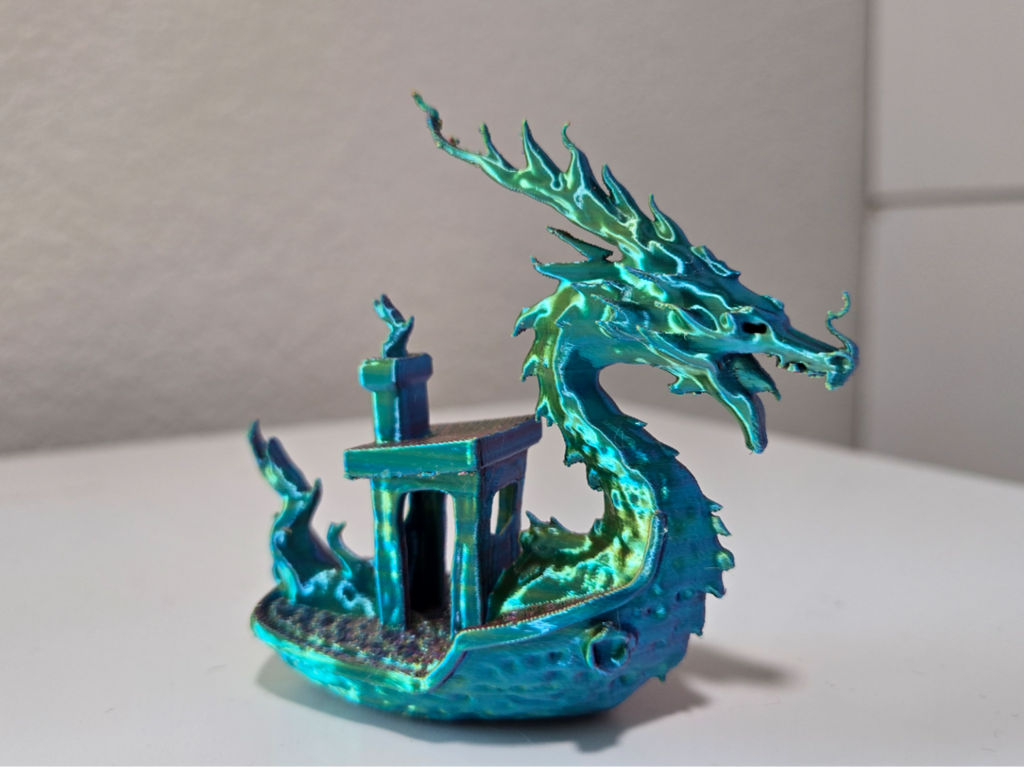 Flaming Dragon Benchy