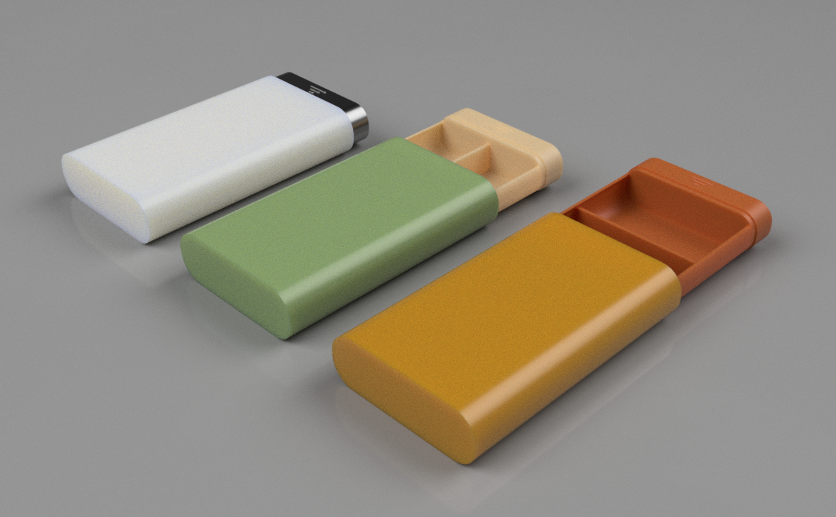 Pill box compact and simple