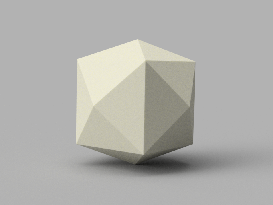 Low Poly Spheres: Tetrakis Hexahedron