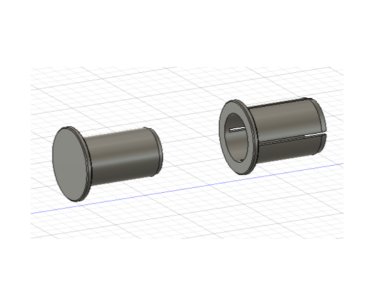 Ø 20mm x 30mm Steckverbinder