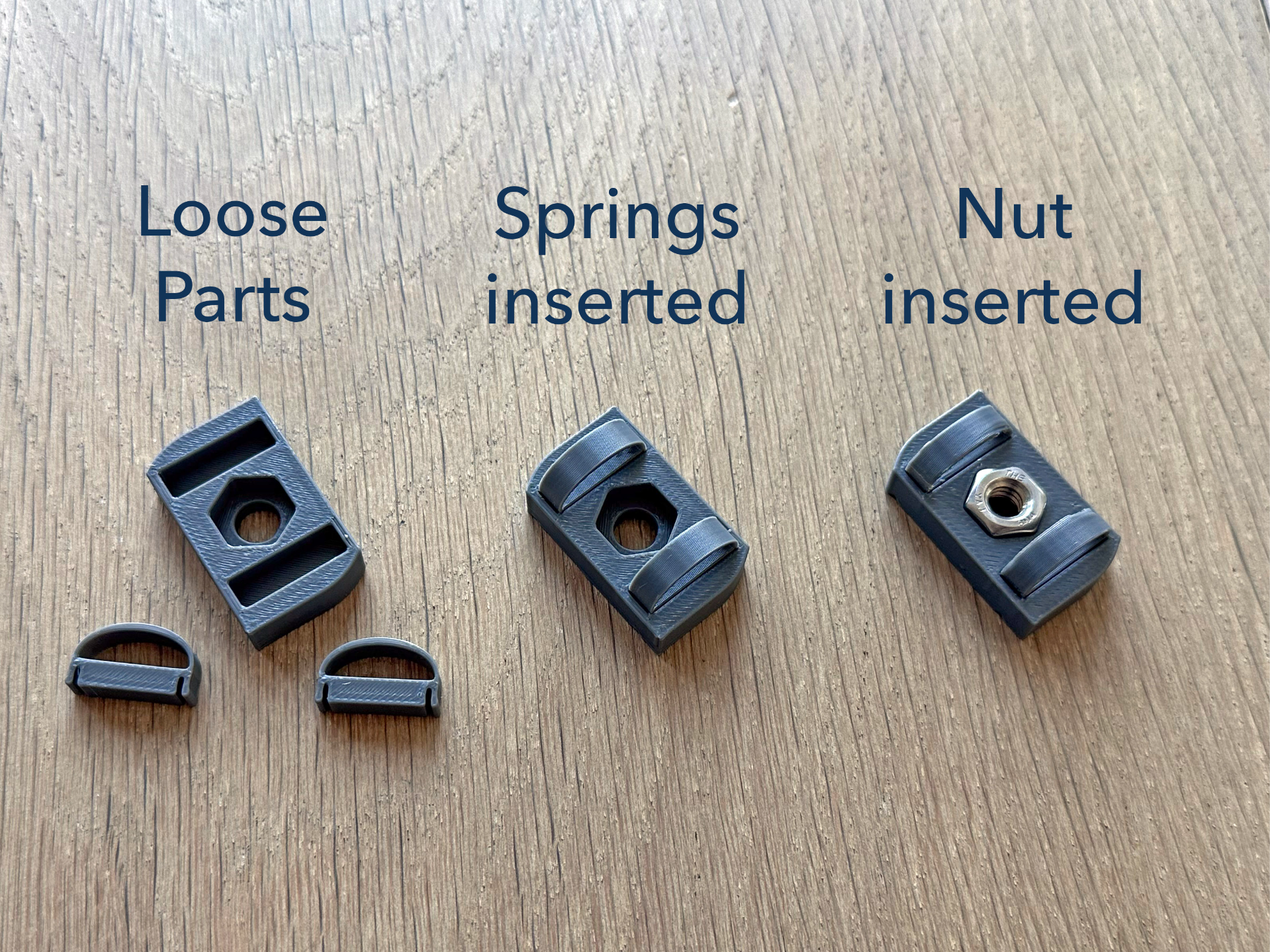1/4" Strut / Unistrut Channel Nut (v1)