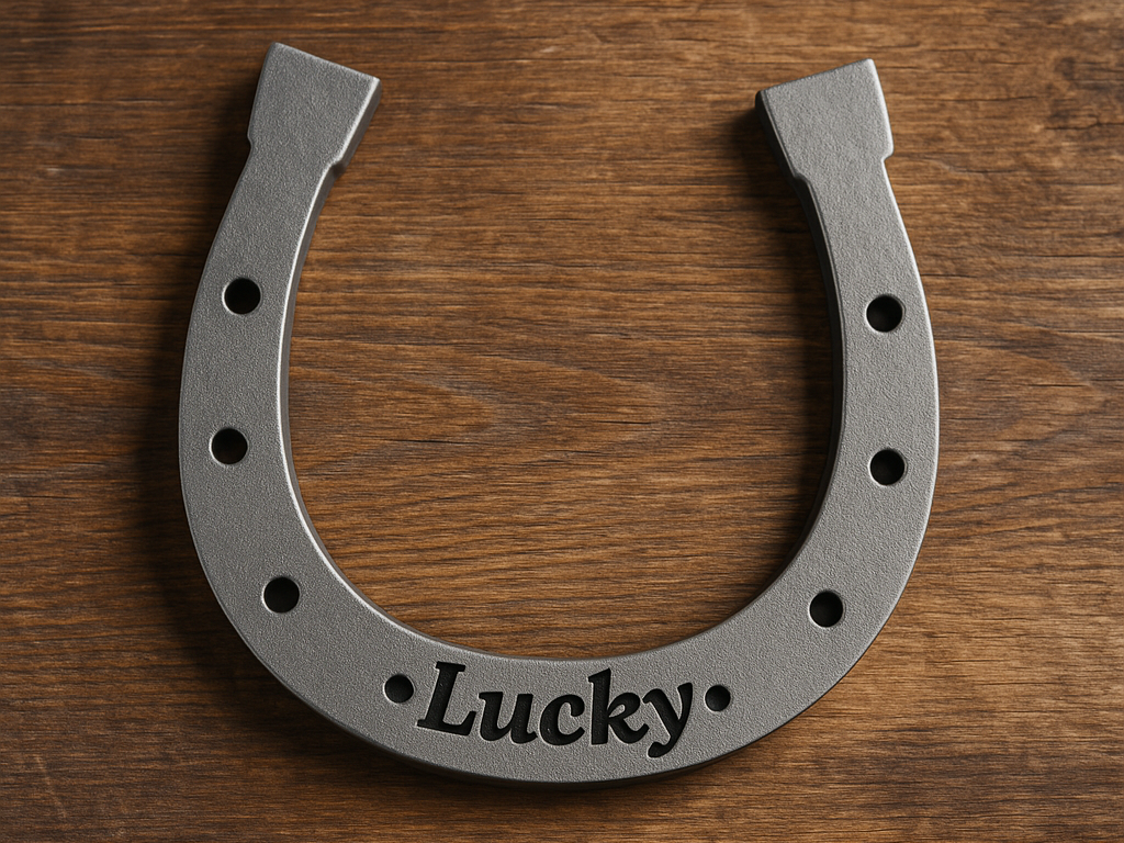 Hufeisen "Lucky" – Glücksbringer & Pferdedeko