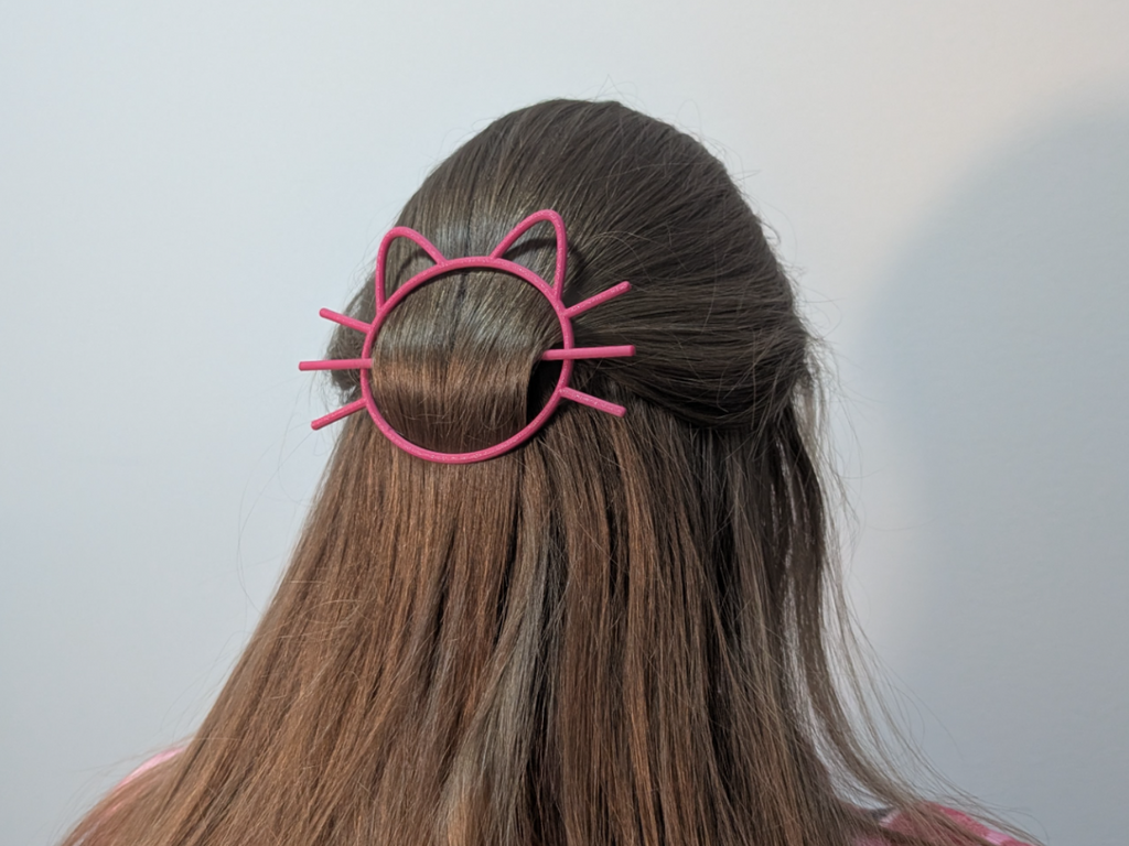 Cute Cat hair Pin