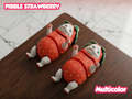 Strawberry Pibble, Viral Dog - Multi-color