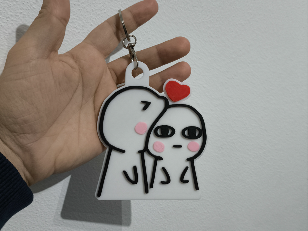 Keychain Valentine Day Love