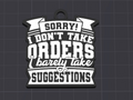 sorry keychain / charm(free commercial)