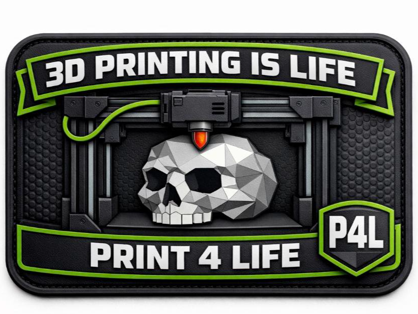 Print 4 Life Badge