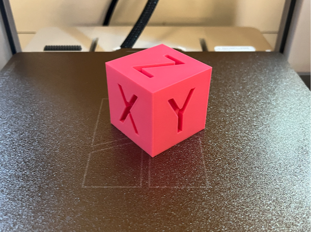 XYZ Calibration Cube