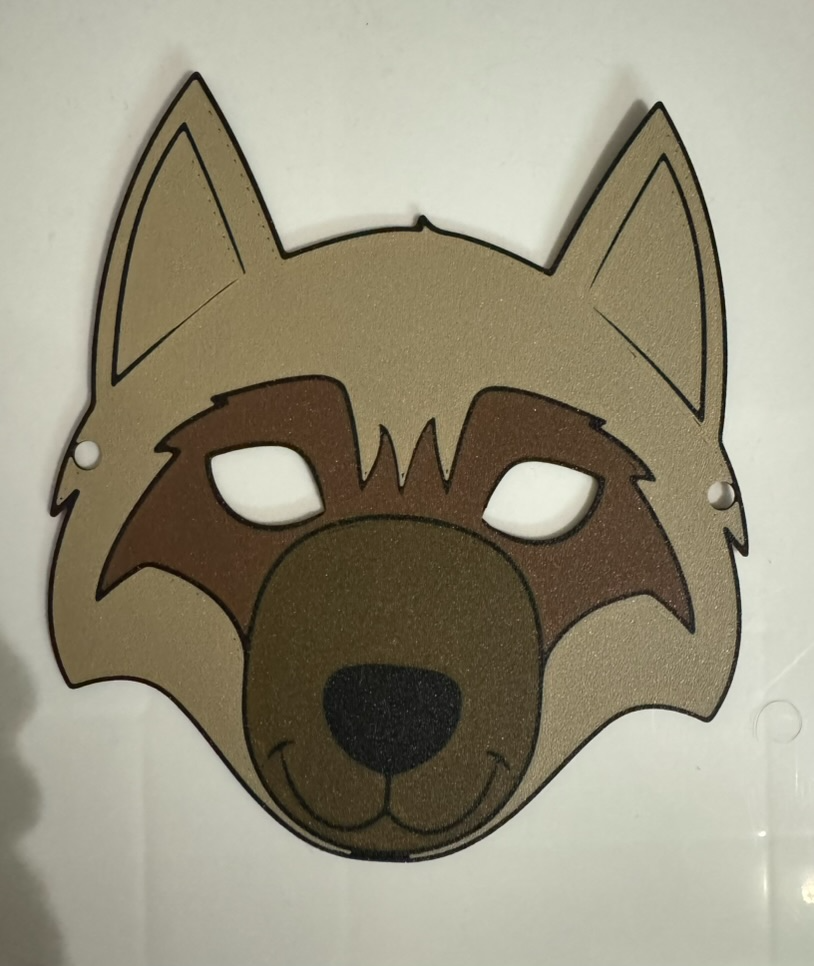 wolf mask for children