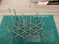 Flexible Paint Station stand base - A4 - 18 clips