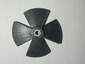 Four-blade propeller for tugboat models