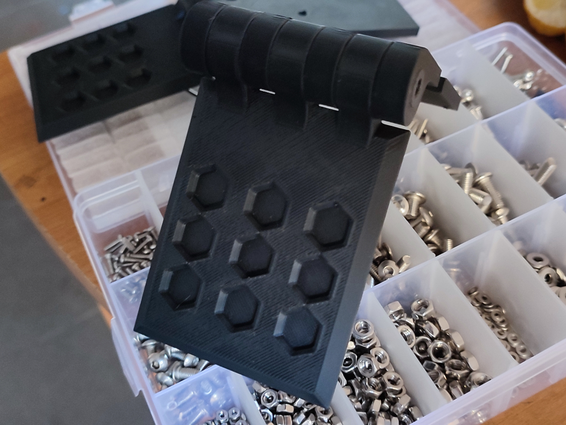 Creality K1 Max glass hinge