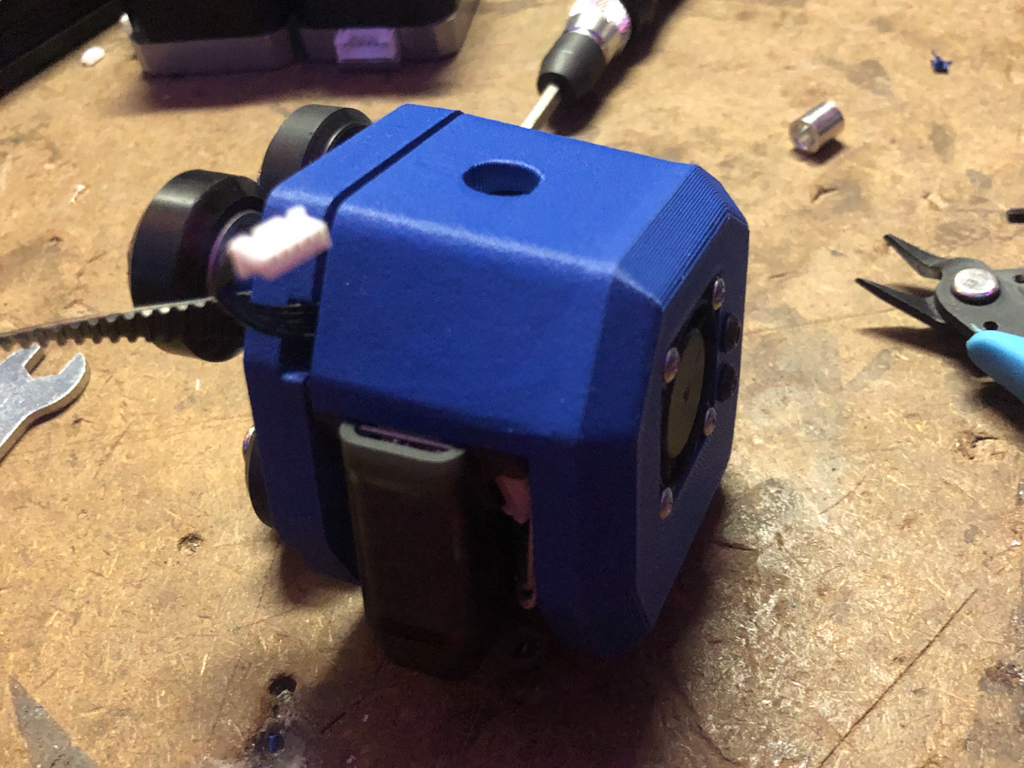 Bowden hot end design V1