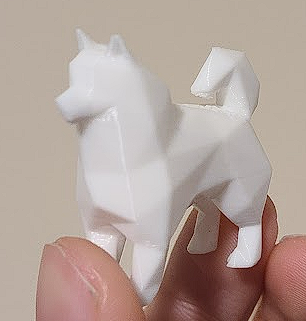 Low Poly Samoyed