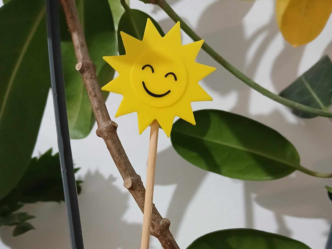 Smiling Sun decoration