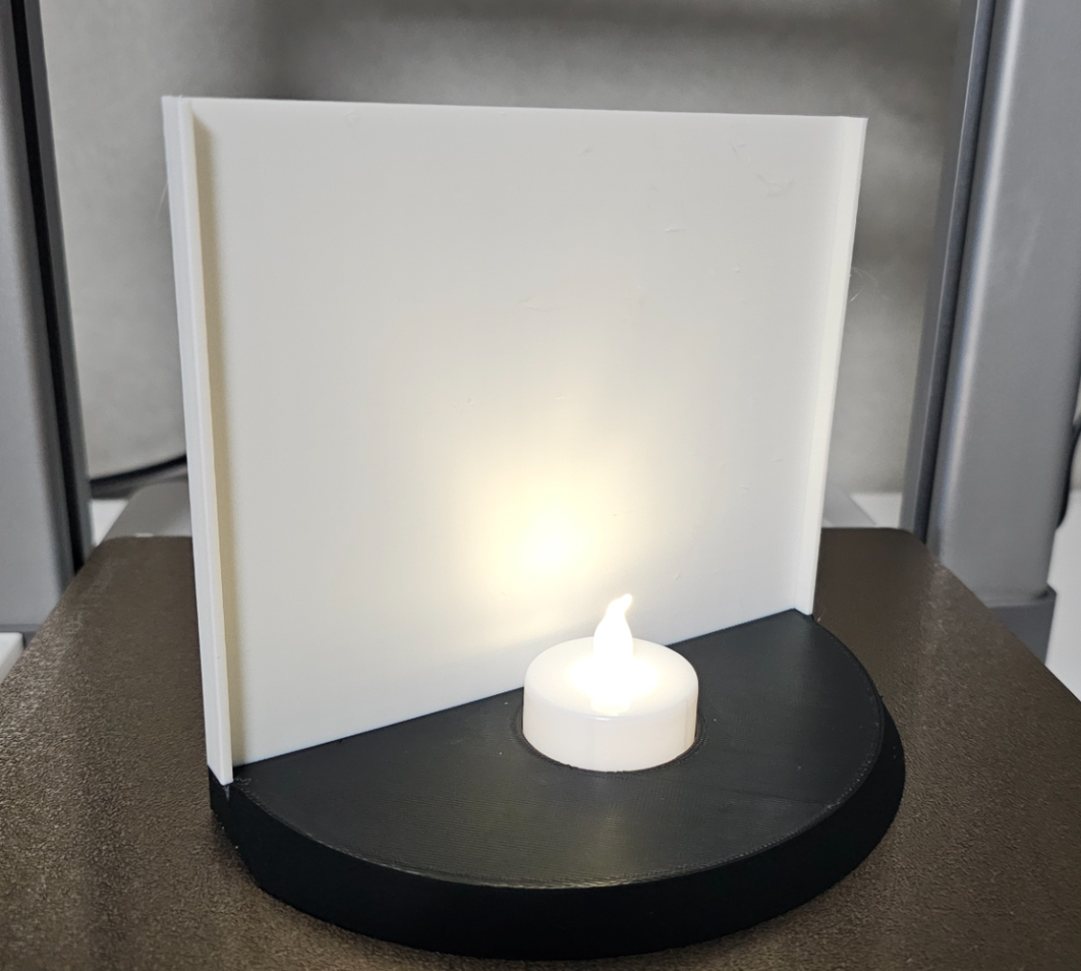 Background for curved Lithophane