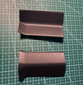 Baseboard 45 degree corner mask