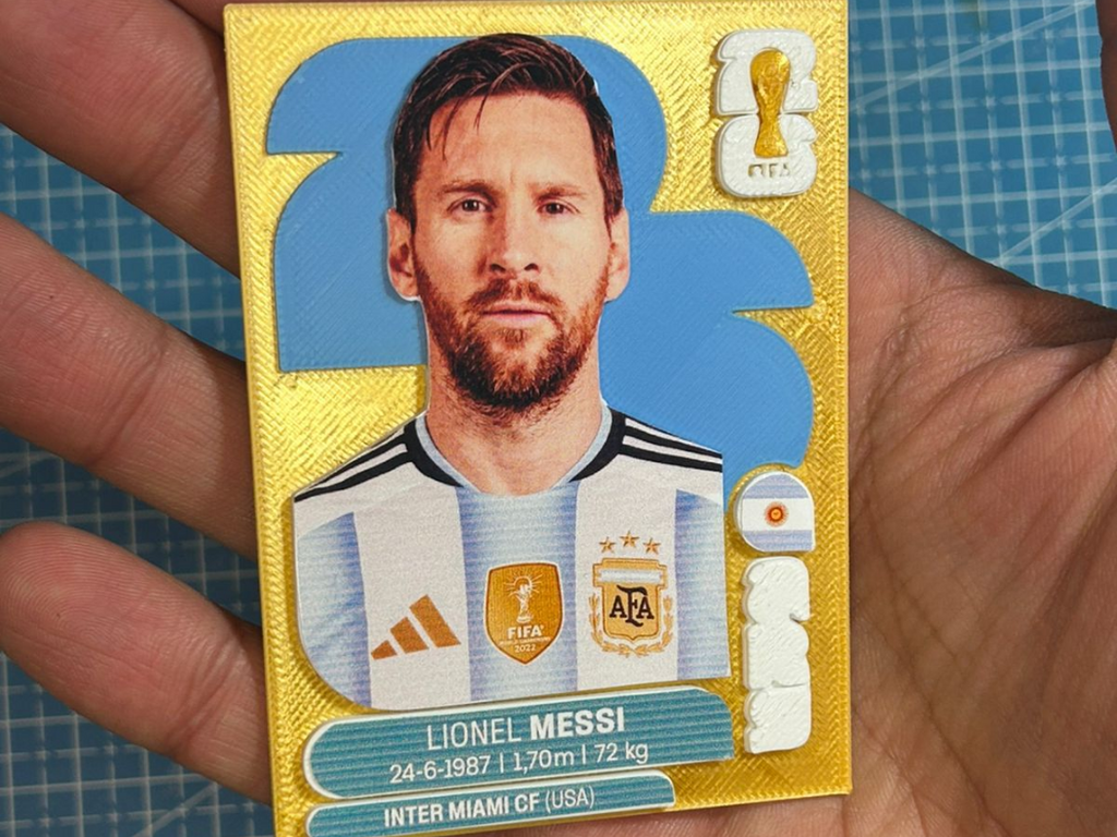 Figurita Messi Panini mundial 2026