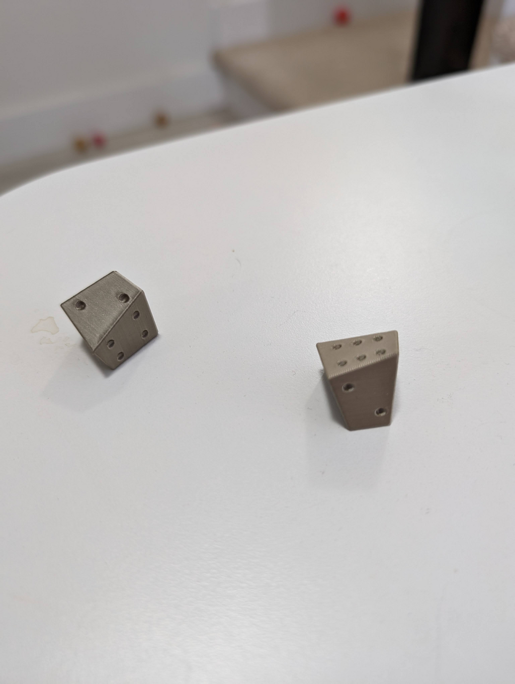 Skew Dice: The least symmetric fair D6s you can make!