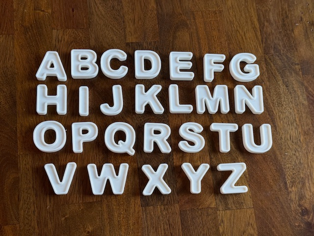 Play alphabet set collection