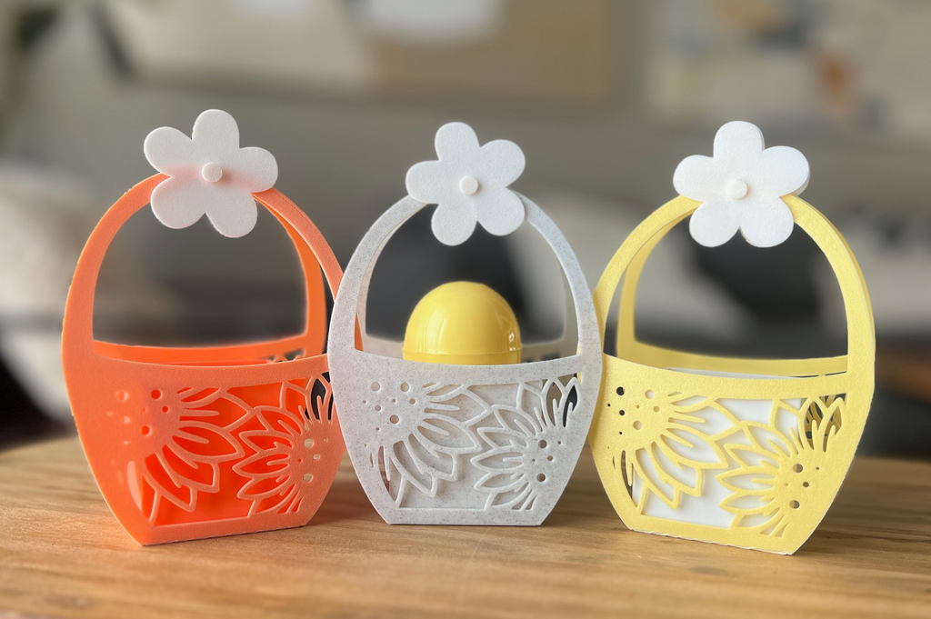 Easter Sunflower Treat Basket