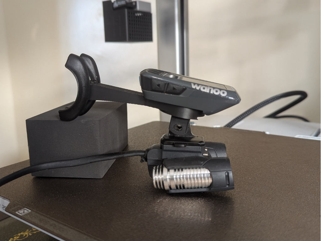 Wahoo Mount with Underslung Light Attachment
