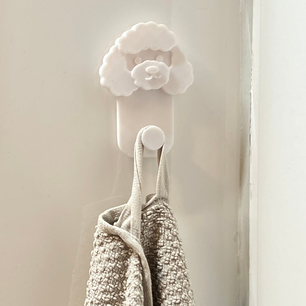 Poodle towel hook