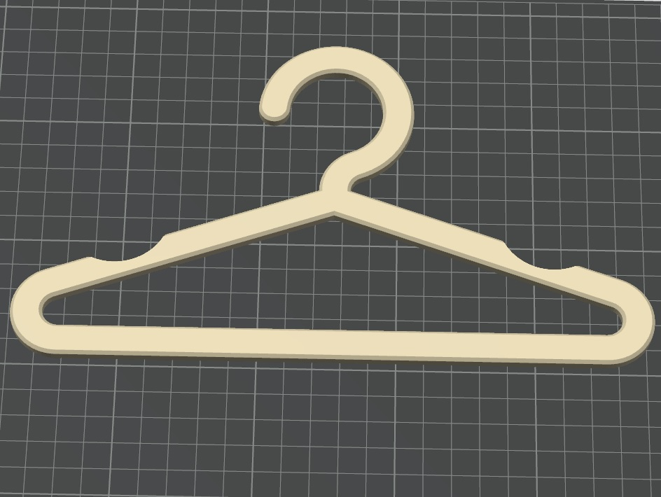 Baby Coat Hanger with Notches