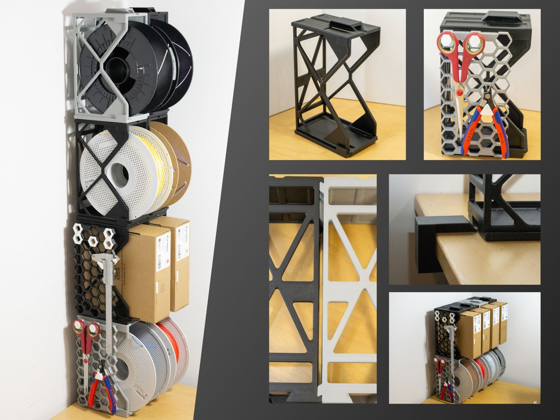 Modular Spool Rack